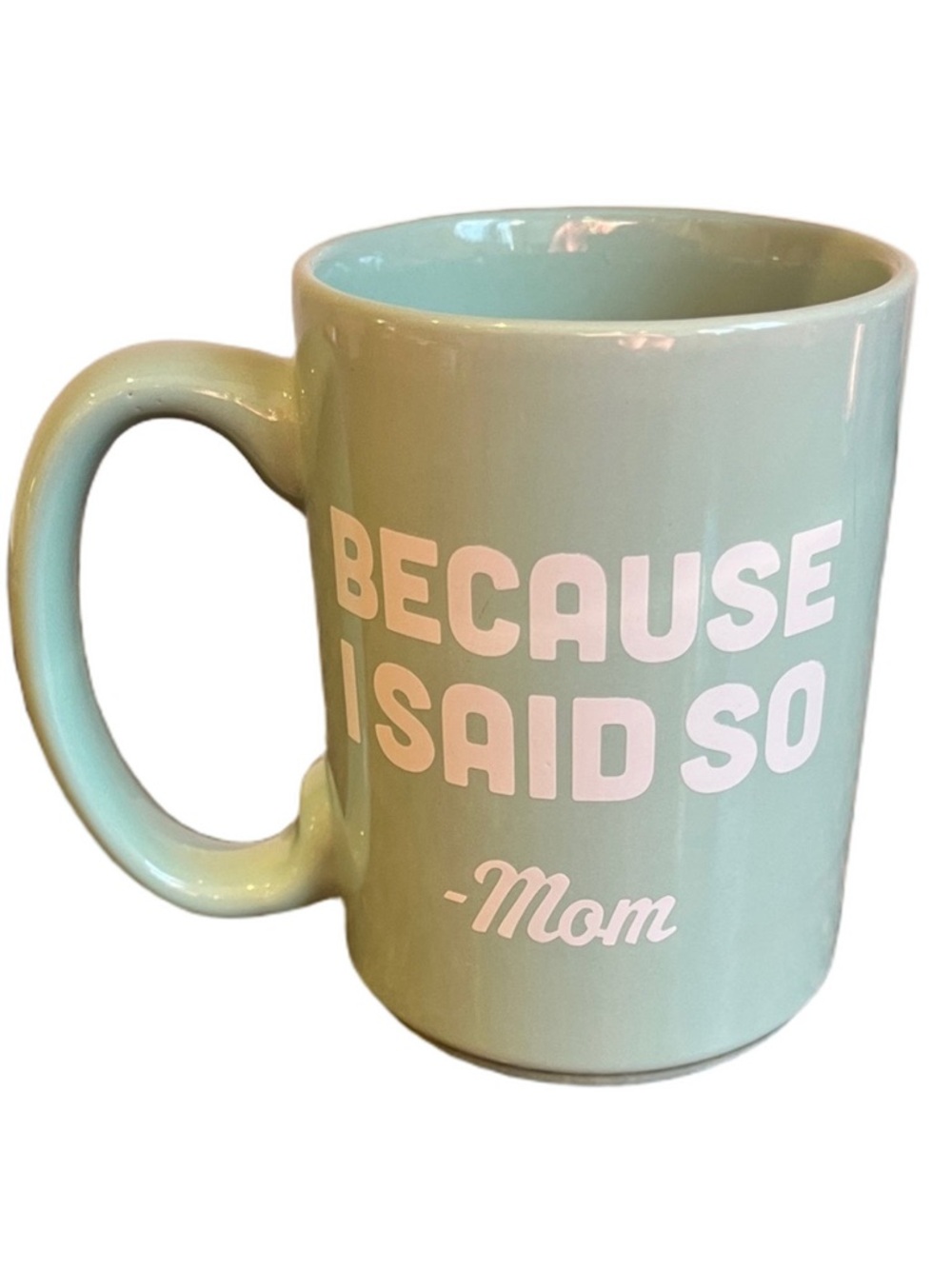 Zak! Design Light Green Mom Coffee Tea Cup 16 oz